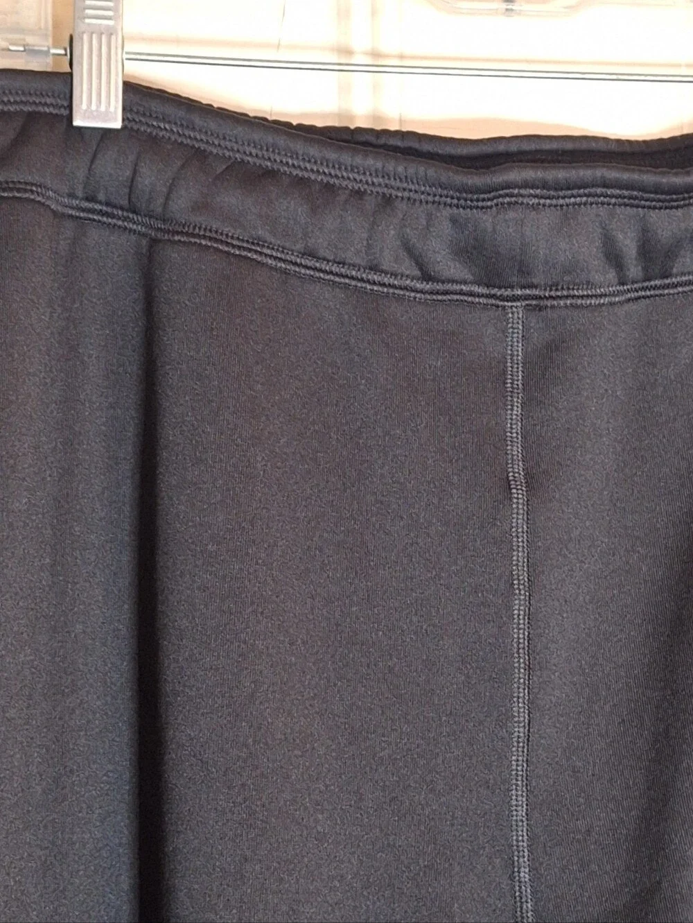 L.L. Bean Athletic Sweats Mens XL Black Stretch Pockets Internal Drawstring